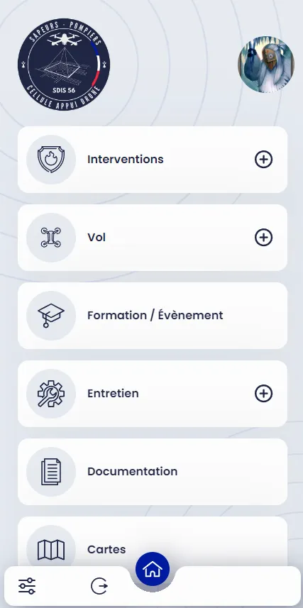 Capture d'écran du projet