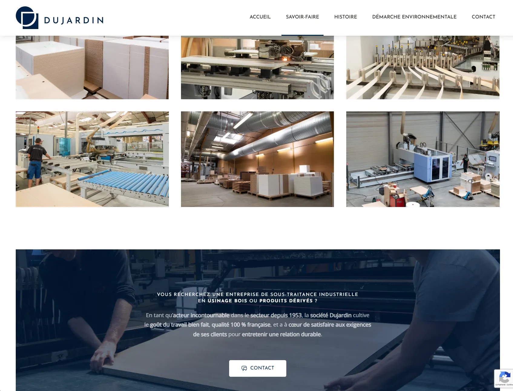 Capture d'écran du projet