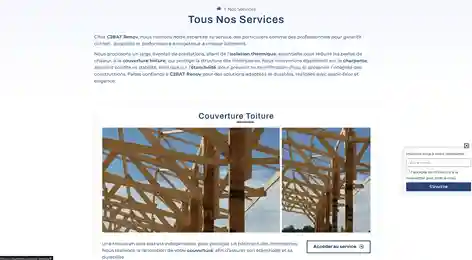 Capture d'écran du projet